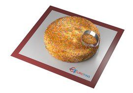 Round Shape Steel Cookie Cake Slicer / Cutter 3" Deep with Handle N2