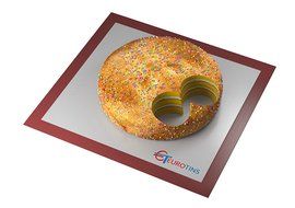 Round Shape Steel Cookie Cake Slicer / Cutter 3" Deep with Handle N3