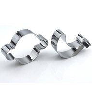 GXHUANG Monkey Cookie Cutters Set - Stainless Steel, for Anniversary Birthday Wedding Party (Silvery) N3