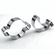 GXHUANG Monkey Cookie Cutters Set - Stainless Steel, for Anniversary Birthday Wedding Party (Silvery) N4