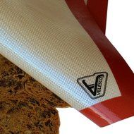 Silicone Baking Mat - Set of 2 Half Sheet (Thick &amp; Large 11 5/8" x 16 1/2") - Non Stick Silicon Liner for Bake... N6