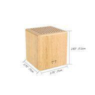 Glovion Wooden Portable Bluetooth Speaker -Compatible with Smartphone or PC -Support Hands-free calling ,TF card...
