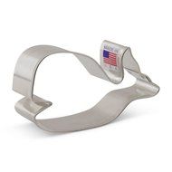 Ann Clark Cute Whale Cookie Cutter - 3.9 Inches - Tin Plated Steel