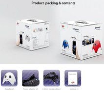 Amethyst ET3-BT71WH Bluetooth Ghost Speaker (White) N3