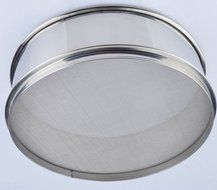 Neeshow Professional Round Stainless Steel Flour Sieve with 60 Mesh (6 Inch, 18/8 Steel) N2