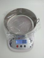 Neeshow Professional Round Stainless Steel Flour Sieve with 60 Mesh (6 Inch, 18/8 Steel) N4