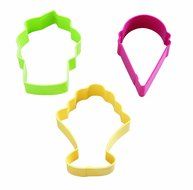 Wilton Ice Cream Metal Cookie Cutter Set, 3-Piece N2