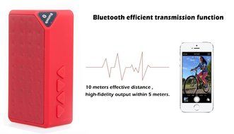 WONFAST X3 Mini Portable Wireless Bluetooth Speaker Hifi Car Handfree with MIC Micro Sd Loud Subwoofer Music Mp3... N14