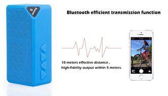 WONFAST X3 Mini Portable Wireless Bluetooth Speaker Hifi Car Handfree with MIC Micro Sd Loud Subwoofer Music Mp3... N21