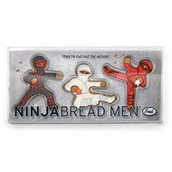 Fred &amp; Friends NINJA BREAD MEN Cookie Cutters, Set of 3