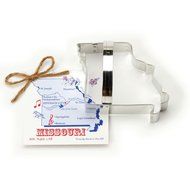 Missouri Cookie and Fondant Cutter - Ann Clark - 4.4 Inches - US Tin Plated Steel