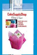 Cakesupplyshop Item#9910a - 24pack Decorative Tulip Cupcake Baking Cup Deocrations Liner (Gold &amp; Silver) N6