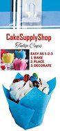 Cakesupplyshop Item#9910a - 24pack Decorative Tulip Cupcake Baking Cup Deocrations Liner (Gold &amp; Silver) N8