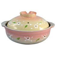 Sakura Design Japanese Donabe Clay Earthenware Cooking Hot Pot
