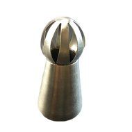 TANGCHU Ball Russian Piping Tips Set 1PC Tulip Stainless Steel Sphere Cream Icing Piping Nozzles DIY Baking Tools...