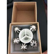 TANGCHU Ball Russian Piping Tips Set 1PC Tulip Stainless Steel Sphere Cream Icing Piping Nozzles DIY Baking Tools... N12