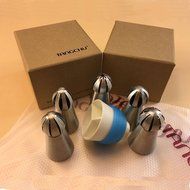 TANGCHU Ball Russian Piping Tips Set 1PC Tulip Stainless Steel Sphere Cream Icing Piping Nozzles DIY Baking Tools... N13
