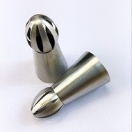 TANGCHU Ball Russian Piping Tips Set 1PC Tulip Stainless Steel Sphere Cream Icing Piping Nozzles DIY Baking Tools... N20