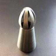 TANGCHU Ball Russian Piping Tips Set 1PC Tulip Stainless Steel Sphere Cream Icing Piping Nozzles DIY Baking Tools... N24