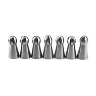 TANGCHU Ball Russian Piping Tips Set 1PC Tulip Stainless Steel Sphere Cream Icing Piping Nozzles DIY Baking Tools... N30