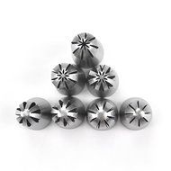 TANGCHU Ball Russian Piping Tips Set 1PC Tulip Stainless Steel Sphere Cream Icing Piping Nozzles DIY Baking Tools... N31
