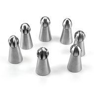 TANGCHU Ball Russian Piping Tips Set 1PC Tulip Stainless Steel Sphere Cream Icing Piping Nozzles DIY Baking Tools... N32