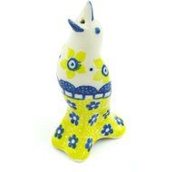 Polish Pottery Pie Bird 4-inch Sunshine