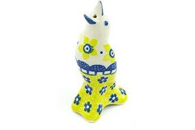 Polish Pottery Pie Bird 4-inch Sunshine N4
