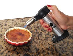 Creme Brulee Culinary Kitchen Torch - Cooking Torch &amp; Multifunction Butane Torch Lighter - Intense Adjustable... N2