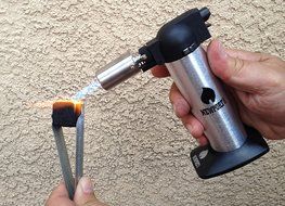 Creme Brulee Culinary Kitchen Torch - Cooking Torch &amp; Multifunction Butane Torch Lighter - Intense Adjustable... N3