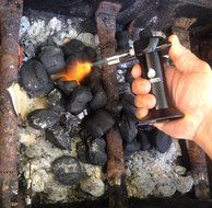 Creme Brulee Culinary Kitchen Torch - Cooking Torch &amp; Multifunction Butane Torch Lighter - Intense Adjustable... N16