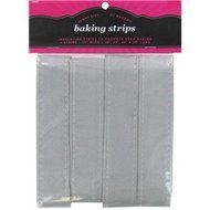 Silver Gray Baking Strips