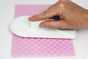PME Classic Dot Design Impression Mat, Transparent N3