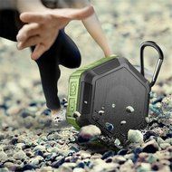 TIMEKER Waterproof Wireless Bluetooth V4.0 Stereo Speaker 1500mA IP65 Waterproof for Smartphone Shower&amp;Outdoor... N5
