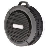 Portable Wireless Bluetooth Outdoor Speaker, with Suction Cup/Mic/Hands-Free Speakerphone, Gray N2