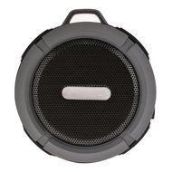 Portable Wireless Bluetooth Outdoor Speaker, with Suction Cup/Mic/Hands-Free Speakerphone, Gray N3