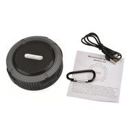 Portable Wireless Bluetooth Outdoor Speaker, with Suction Cup/Mic/Hands-Free Speakerphone, Gray N6