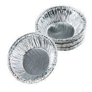 Moldiy Disposable 3&quot; Aluminum Foil Tart/Pie Pans Mold(250 pcs)