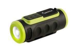 Impecca Bluetooth Bicycle Speaker with Headlight (Green) N6
