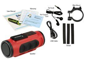 Impecca Bluetooth Bicycle Speaker with Headlight (Green) N17