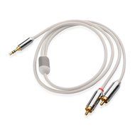 Cable Matters Gold Plated 3.5mm to 2RCA Stereo Audio Cable 3 Feet N10