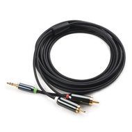 Cable Matters Gold Plated 3.5mm to 2RCA Stereo Audio Cable 3 Feet N11