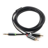 Cable Matters Gold Plated 3.5mm to 2RCA Stereo Audio Cable 3 Feet N16