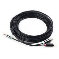 Cable Matters Gold Plated 3.5mm to 2RCA Stereo Audio Cable 3 Feet N18