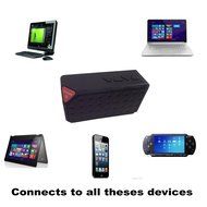 Rechargeable Wireless Bluetooth Speaker for Iphone/Android/Windows devices N4