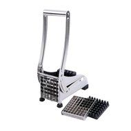 Stainless Steel French Fry Cutter Potato Vegetable Slicer Chopper Dicer 2 Blades
