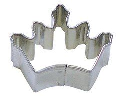 R&amp;M Mini Crown Coronation Cookie Cutter in Durable, Economical, Tinplated Steel