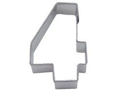 R&amp;M Number 4 Cookie Cutter in Durable, Economical, Tinplated Steel