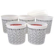 Universal Paint Mixing Cups 5 Piece Set 1 Quart