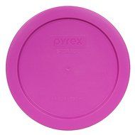Pyrex 7201-PC Round 4 Cup Storage Lid for Glass Bowls (2, Pink) N5